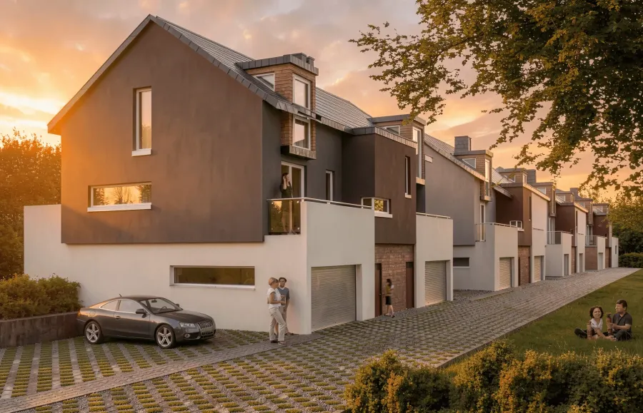 Wizualizacja 3D: Kraków, ul.Drozdowskich — zdjęcie 3